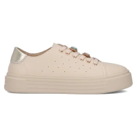 Leather sneakers Filippo DP6854/25 BK black