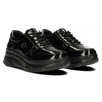 Skórzane Sneakersy Filippo DP2138/22 BK L czarne