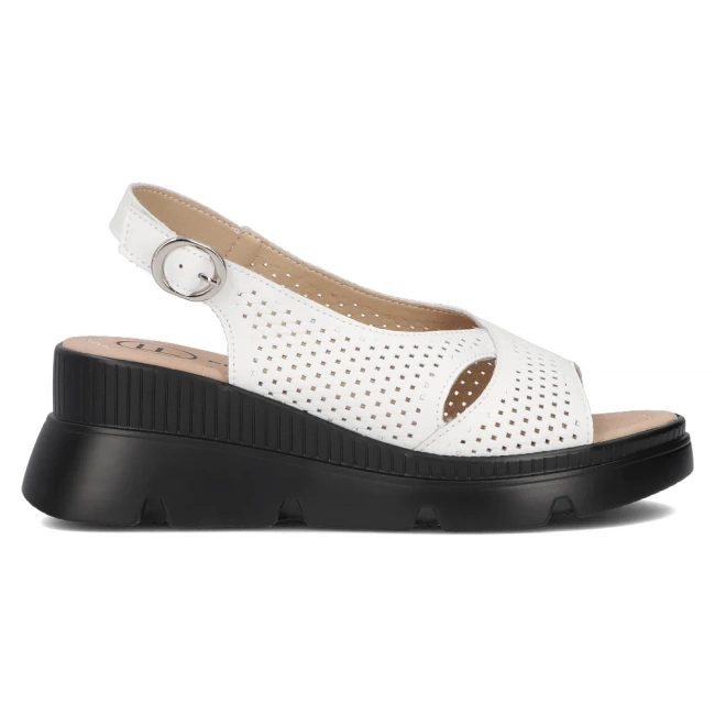 Leather sandals Filippo  DS6051/24 WH white