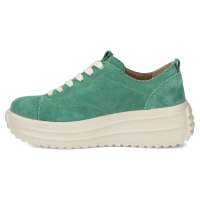 Leather sneakers Filippo DP6795/26 GE green