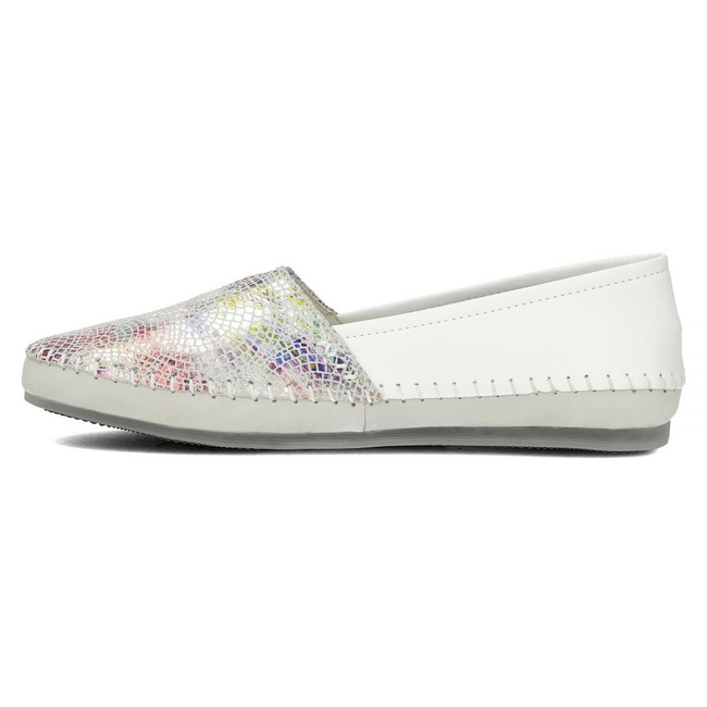 Leather shoes Filippo DP031/23 WH MLT  white