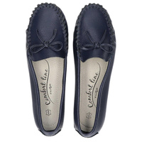 Leather loafers Filippo DP004/20 NV navy blue