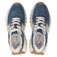 Leather sneakers Filippo DP6785/25 BL blue