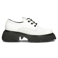 Leather shoes Filippo DP3909/22 WH white