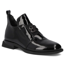 Leather ankle boots Filippo DBT4763/25 BK black