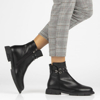 Botki Filippo DBT4043/22 BK czarne