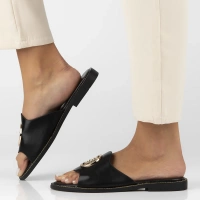 Klapki Filippo DK6908/25 BK czarne 