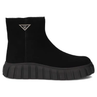 Leather ankle boots Filippo DBT6301/25 BK black