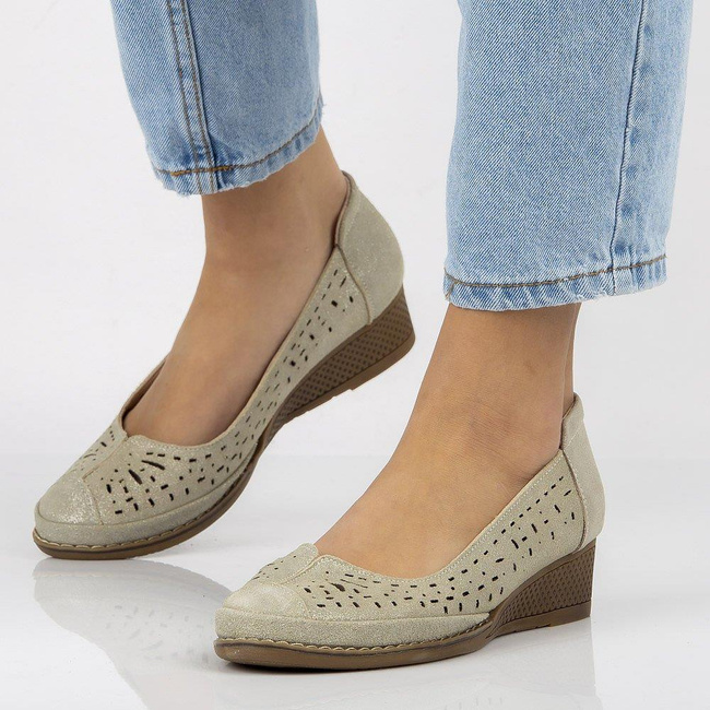 Półbuty Filippo DP1317/20 BE Beige