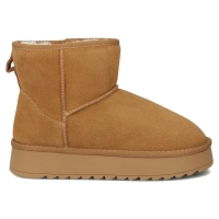 Leather snow boots Filippo DBT7329/25 CA brown