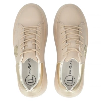 Leather sneakers Filippo DP6058/25 BE beige