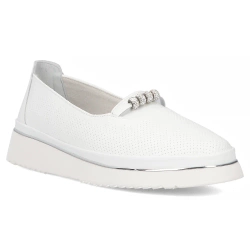 Leather shoes Filippo DP6999/25 WH white