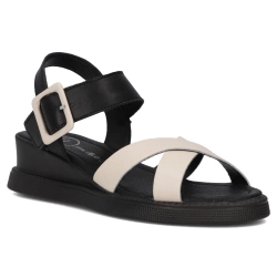 Leather sandals Filippo DS6874/25 BE beige