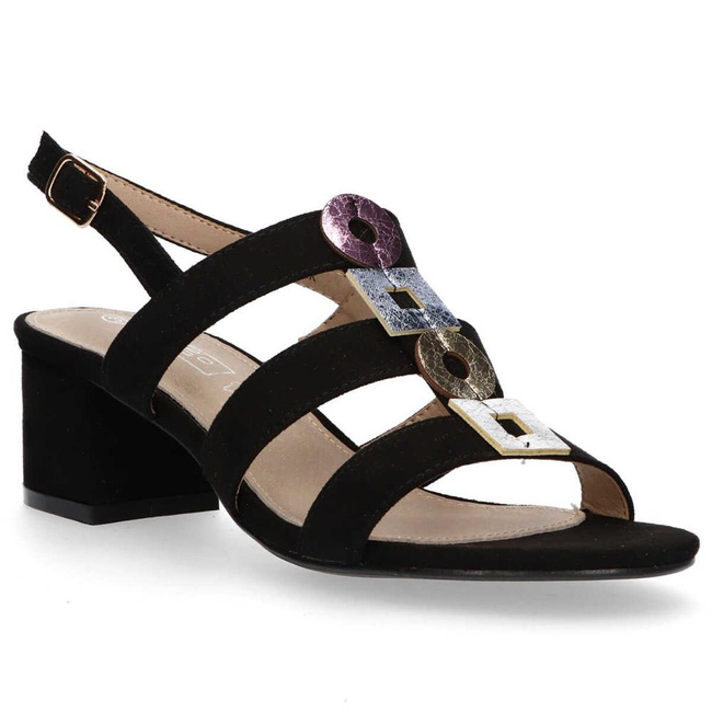 Sandały Filippo DS1291/20 BK Black