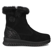 Leather ankle boots Filippo DBT7271/25 BK black