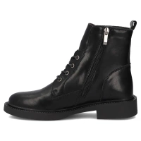 Leather ankle boots Filippo DBT6501/25 BK black