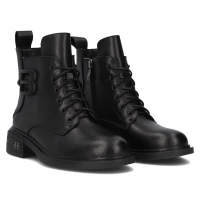 Leather ankle boots Filippo DBT6320/24 BK black