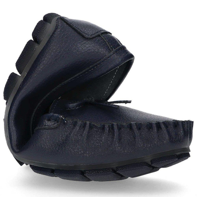Leather loafers Filippo DP004/20 NV navy blue