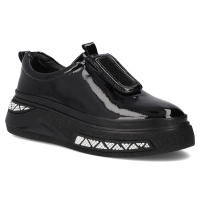 Leather shoes Filippo DP7286/25 BK L black