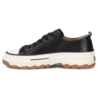 Leather sneakers Filippo DP7501/26 BK black