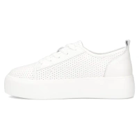 Leather sneakers Filippo DP6116/25 WH white