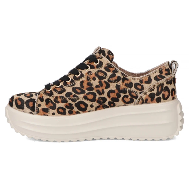 Leather sneakers Filippo DP6795/25 LEO leopard
