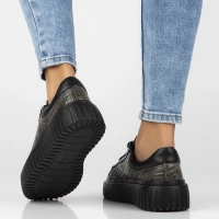 Skórzane sneakersy Filippo DP6766/25 GR szare