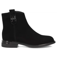 Leather ankle boots Filippo DBT7379/25 BK black