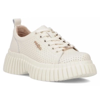 Leather sneakers Filippo DP6779/25 BE beige