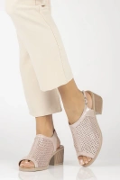 Leather sandals Filippo DS4475/24 PI pink