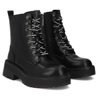 Leather ankle boots Filippo DBT7255/25 BK