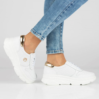 Leather Sneakers Filippo DP2138/23 WH white