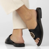 Klapki Filippo DK6908/25 BK czarne 