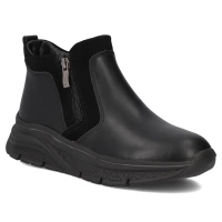 Leather ankle boots Filippo DBT7292/25 BK black