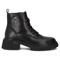 Leather ankle boots Filippo DBT7422/25 BK black