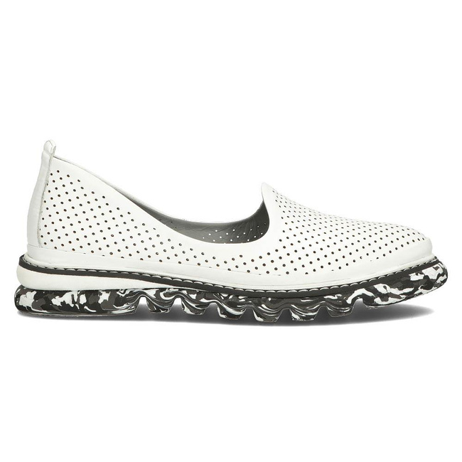 Leather shoes Filippo DP3919/22 WH white