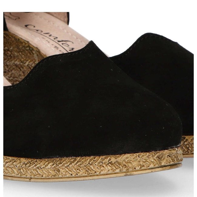 Skórzane sandały Filippo DS1394/20 BK czarne