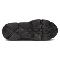 Skórzane sznurowane sneakersy Filippo DP3178/21 BK czarne